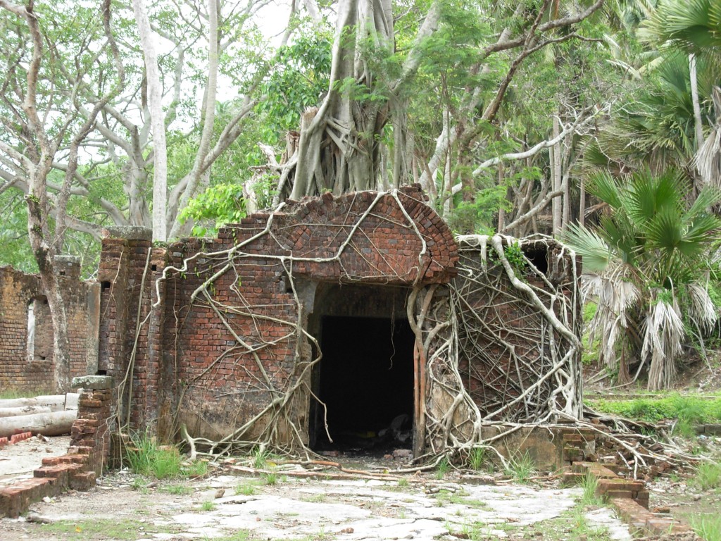 British era ruins at Ross Island