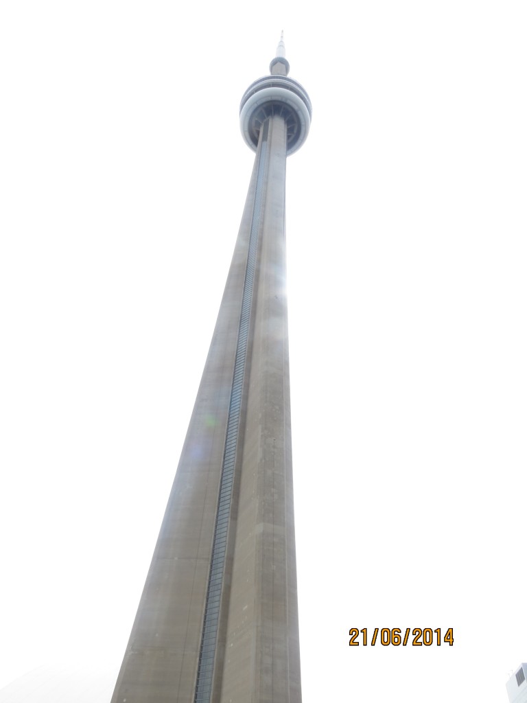 towering above